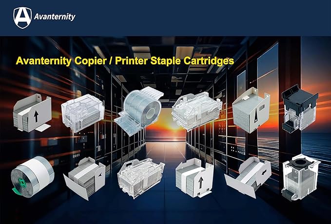 Avanternity's Staple Refills, Compatible with Panasonic FQ-SS32 Staples (Pack of 3 Boxes)