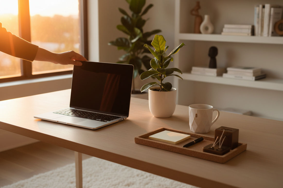 The "Clock Out" Ritual: Setting Boundaries in Your Home Office