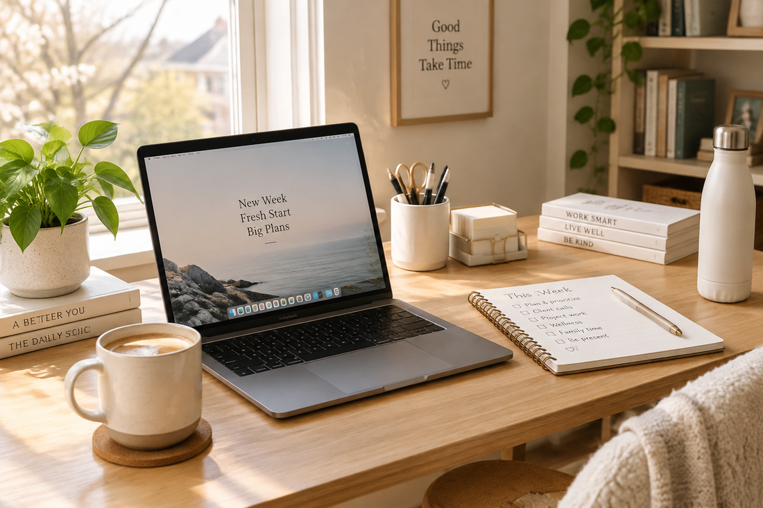 The Weekend Workspace Reset: 30 Minutes to Make Next Week Feel Easier