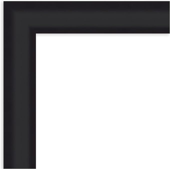 Amanti Art Black Framed Magnetic Board 37x45 X-Large Vision Board for use with Magnets, 100% Metal Sheet to Display Items as Office Decor or for Home Organization in mudroom, Kitchen or Kids Room