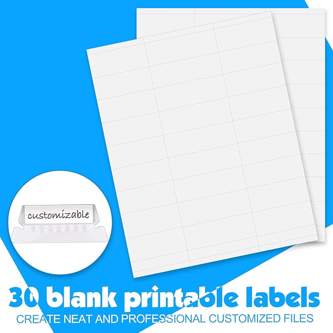 HERKKA Extra Capacity Hanging File Folders, 30 Pack Reinforced Letter Size Hanging Folders with Heavy Duty 1 Inch Expansion, Designed for Bulky Files, Medical Charts, Assorted Colors