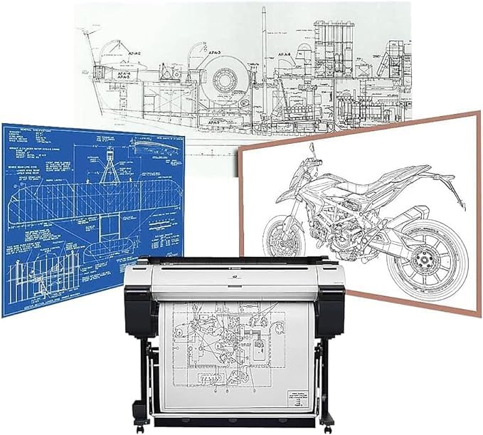 Limited Papers Laser Printer Paper | Experience Professional Prints with 18" x 500' Plotter Paper (4 Pack, 3" Core), Offering Optimal Moisture Content and Lint-Free Printing Environment,