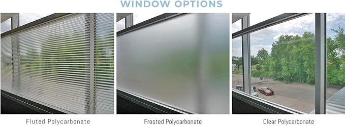 Versare Hush Screen Portable Room Divider | Workstation Wall Divider | Freestanding Privacy Hush Panels | Clear Windows | Fabric Office Divider Screen | Great for Room Separation