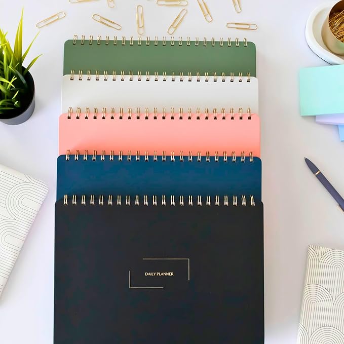 Merely Home Undated Weekly Planner | 8.25” x 11.75” Work To-Do Notebook | ADHD Academic Organizer | Multi-Layout | Men and Women Planner | College Supplies | Evergreen | Landscape Layout