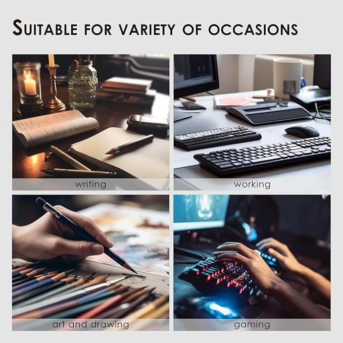 Leather Desk Mat - Non-Slip PU Desk Pad for Office and Home - Desk Organization and Accessories - Ideal for Large Mouse Pad and Desk Mats on Top of Desks (Pink,27.6"x 13.8")