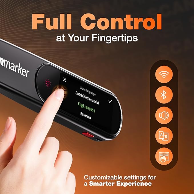 Scanmarker Pal - Translation Pen & Reading Pen for Language Learners, Dyslexia & Learning Difficulties | Translator Pen for 100+ Languages