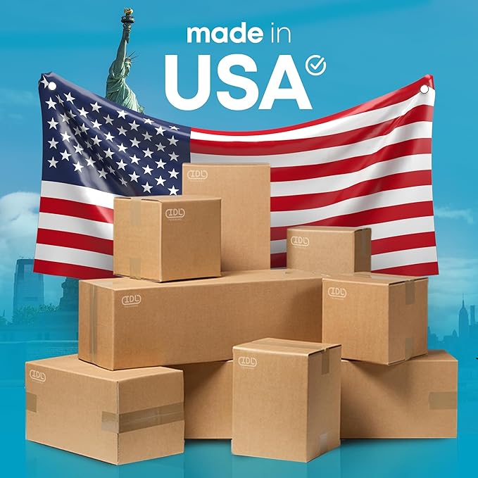 Small Moving & Shipping Boxes 9"L x 9"W x 6"H (25-Pack) - Extra Strength 200 lb vs Regular - Corrugated Boxes for Packaging - Moving Box for USPS, FEDEX - Heavy Duty Shipping Box by IDL Packaging