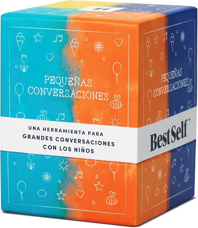 BestSelf Family Conversation Cards for Family, Toddlers, and Grandparents (Spanish)