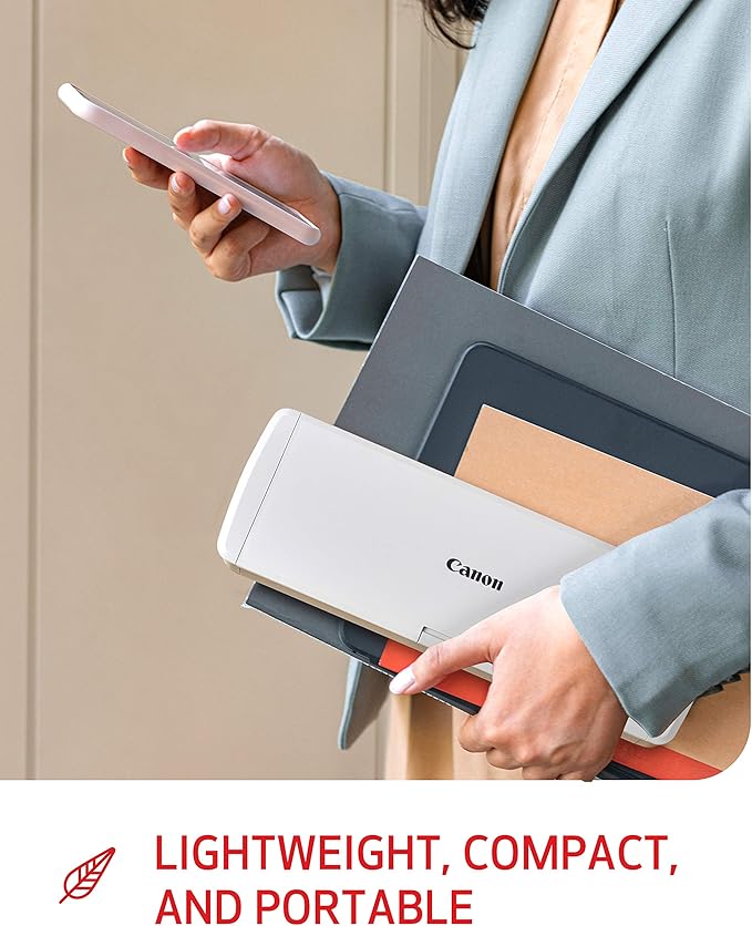Canon imageFORMULA R10 - Portable Document Scanner, USB Powered, Duplex Scanning, Document Feeder, Easy Setup, Convenient, Perfect for Mobile Users
