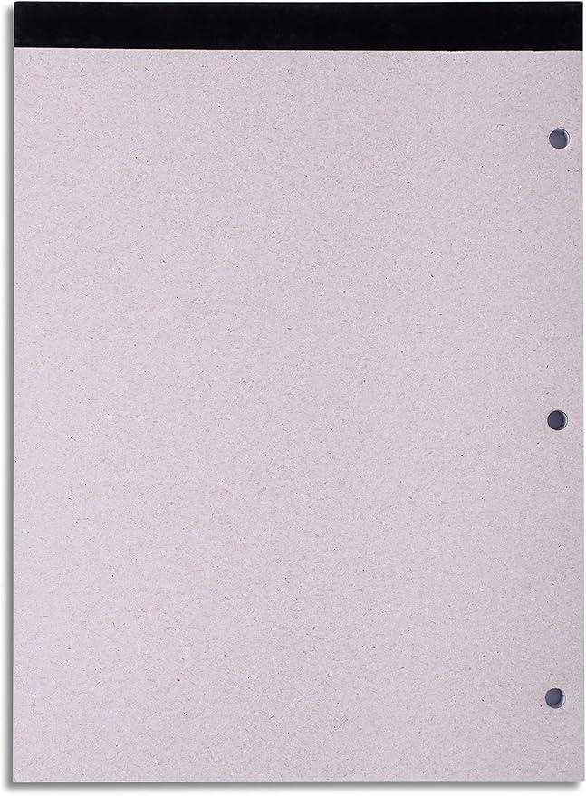 Mintra Office Legal Pads (Double Pad 3pk (White), 8.5in x 11in (Narrow Ruled))